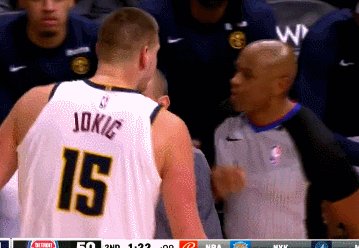 约基奇马龙半场被驱逐 掘金狂吃5T仍送活塞12连败